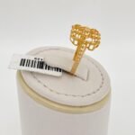 ⁦خاتم ذهب عيار 21 الوزن 1.62 جرام⁩ - الصورة ⁦3⁩