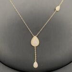 ⁦طقم ذهب عيار 18 وزن 7.34 جم تصميم عصري يعكس ذوقك الرفيع⁩ - الصورة ⁦5⁩