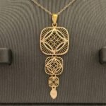 ⁦نصف طقم ذهب عيار 21 الوزن 4.24 جرام⁩ - الصورة ⁦3⁩