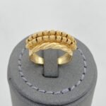 ⁦خاتم ذهب عيار 18 الوزن 3.24 جرام⁩ - الصورة ⁦3⁩