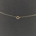 ⁦عقد ذهب عيار 18 الوزن 0.99 جرام⁩ - الصورة ⁦6⁩