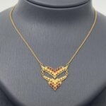 ⁦طقم ذهب عيار 21 الوزن 14.93 جرام⁩ - الصورة ⁦4⁩