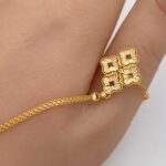 ⁦كف ذهب عيار 21 الوزن 5.56 جرام⁩ - الصورة ⁦3⁩