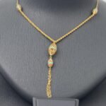 ⁦مواصفات طقم ذهب سبحة مبروم عيار 21 وزن 9.86 جرام لإطلالة راقية⁩ - الصورة ⁦4⁩
