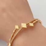 ⁦اسواره وخاتم ذهب عيار 21 الوزن 13.25 جرام⁩ - الصورة ⁦3⁩