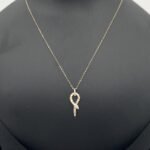 ⁦طقم ذهب شكل ثعبان عيار 18 وزن 3 جم يشع أناقة وجمال⁩ - الصورة ⁦3⁩