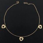 ⁦خلخال ذهب عيار 18 الوزن 1.32 جرام⁩ - الصورة ⁦2⁩