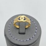 ⁦خاتم ذهب عيار 18 الوزن 2.44 جرام⁩ - الصورة ⁦3⁩