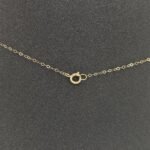 ⁦عقد ذهب عيار 18 الوزن 1.27 جرام⁩ - الصورة ⁦3⁩