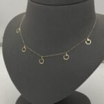 ⁦عقد ذهب عيار 18 الوزن 1.18 جرام⁩ - الصورة ⁦6⁩