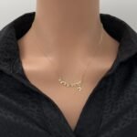 عقد ذهب عيار 18 الوزن 1.79 جرام