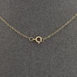 ⁦عقد تشوكر ذهب عيار 18 الوزن 1.43 جرام⁩ - الصورة ⁦3⁩