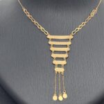 ⁦طقم ذهب عيار 21 وزن 2.82 جرام أناقة يومية⁩ - الصورة ⁦4⁩