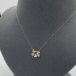 ⁦عقد ذهب عيار 18 الوزن 0.94 جرام⁩ - الصورة ⁦5⁩