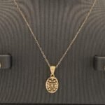 ⁦نصف طقم ذهب عيار 21 الوزن 3.18 جرام⁩ - الصورة ⁦2⁩