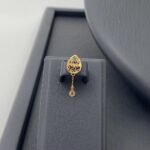 ⁦طقم ذهب تصميم تراثي عيار 21 وزن 7.50 بتعليقة دريم كاتشر⁩ - الصورة ⁦3⁩