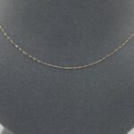 ⁦سلسال ذهب عيار 18 وزن 0.27 جرام أناقة بسيطة⁩ - الصورة ⁦2⁩