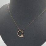 ⁦عقد ذهب عيار 18 الوزن 0.92 جرام⁩ - الصورة ⁦2⁩