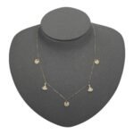 ⁦عقد تشوكر ذهب عيار 18 الوزن 1.38 جرام⁩ - الصورة ⁦6⁩