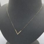 ⁦عقد ذهب عيار 18 الوزن 0.80 جرام⁩ - الصورة ⁦5⁩