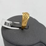 ⁦خاتم ذهب عيار 21 الوزن 2.56 جرام⁩ - الصورة ⁦2⁩