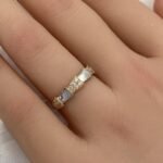 ⁦إسوارة وخاتم ذهب عيار 18 الوزن 9.01 جرام⁩ - الصورة ⁦3⁩