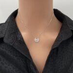 عقد ذهب عيار 18 الوزن 0.93 جرام