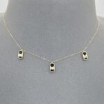 ⁦عقد ذهب عيار 18 الوزن 0.99 جرام⁩ - الصورة ⁦4⁩