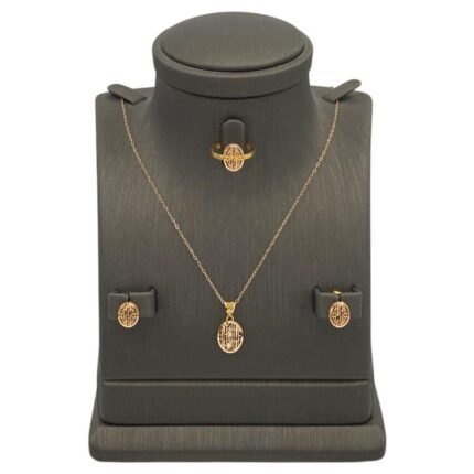 نصف طقم ذهب عيار 21 الوزن 3.20 جرام