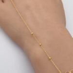 ⁦كف ذهب عيار 21 الوزن 2.55 جرام⁩ - الصورة ⁦2⁩