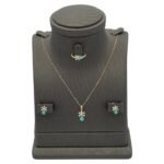 نصف طقم أطفال ذهب عيار 18 الوزن 2.97 جرام