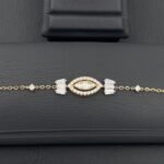 ⁦طقم ذهب عيار 18 الوزن 8.95 جرام⁩ - الصورة ⁦4⁩