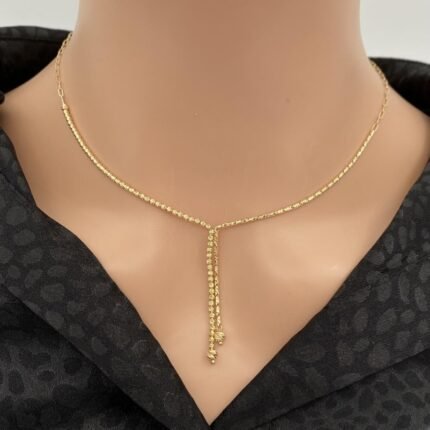 سبحة ذهب عيار 18 تعكس جمالك الداخلي الوزن 4.6 جرام