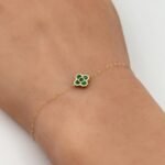 ⁦اسواره ذهب عيار 18 الوزن 0.40 جرام⁩ - الصورة ⁦2⁩