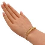 أسوارة هيفاء ذهب عيار 18 الوزن 5.65 جرام