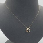 ⁦عقد ذهب عيار 18 وزن 0.80 جرام أناقة ناعمة⁩ - الصورة ⁦4⁩