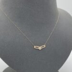 ⁦عقد ذهب عيار 18 الوزن 0.72 جرام⁩ - الصورة ⁦4⁩