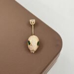 زمام سره ذهب عيار 18 الوزن 1.94 جرام