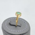 ⁦خاتم ذهب عيار 18 الوزن 1.77 جرام⁩ - الصورة ⁦3⁩