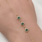 ⁦كف ذهب عيار 18 الوزن 1.67 جرام⁩ - الصورة ⁦3⁩