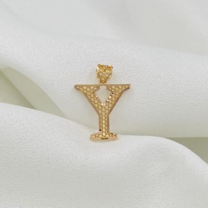 تعليقه حرف Y ذهب عيار 21 -R550010