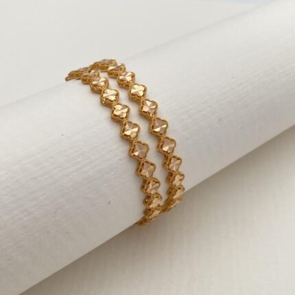 غوايش اطفال ذهب عيار 21 الوزن 5.66 جرام