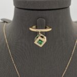 ⁦نصف طقم ذهب عيار 18 الوزن 4.96 جرام⁩ - الصورة ⁦3⁩
