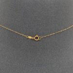 ⁦عقد ذهب عيار 21 الوزن 1.04 جرام⁩ - الصورة ⁦5⁩