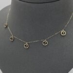 ⁦عقد ذهب عيار 18 الوزن 1.53 جرام⁩ - الصورة ⁦4⁩