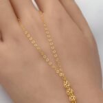 ⁦كف ذهب عيار 21 الوزن 4.13 جرام⁩ - الصورة ⁦3⁩