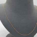 ⁦سلسال ذهب عيار 21 الوزن 0.89 جرام⁩ - الصورة ⁦4⁩