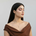 ⁦عقد ذهب عيار 18 وزن 1.42 جرام تصميم فاخر⁩ - الصورة ⁦6⁩