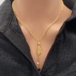 قلادة سبحة ذهب عيار 21 - تألقي في كل مناسباتك