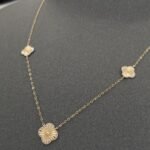 ⁦عقد تشوكر ذهب عيار 18 الوزن 1.43 جرام⁩ - الصورة ⁦6⁩